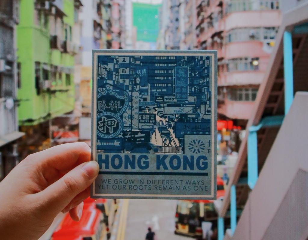 【HOMEKONG SERIES】根 明信片 - 花園街