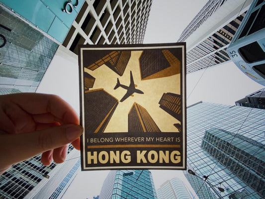 【HOMEKONG SERIES】根 明信片 - 畢打街